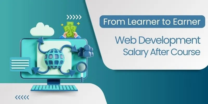 web developer salary after course